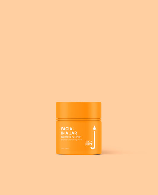 Facial In A Jar - Plumping Pumpkin Express Exfoliating Mask