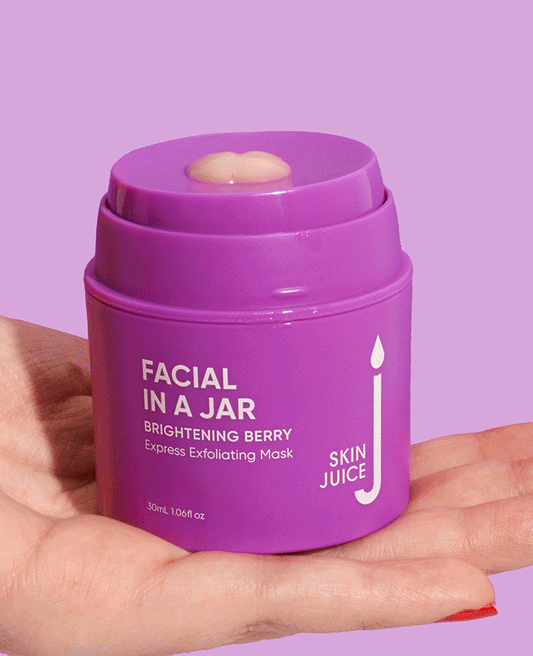 Facial In A Jar - Brightening Berry Express Exfoliating Mask