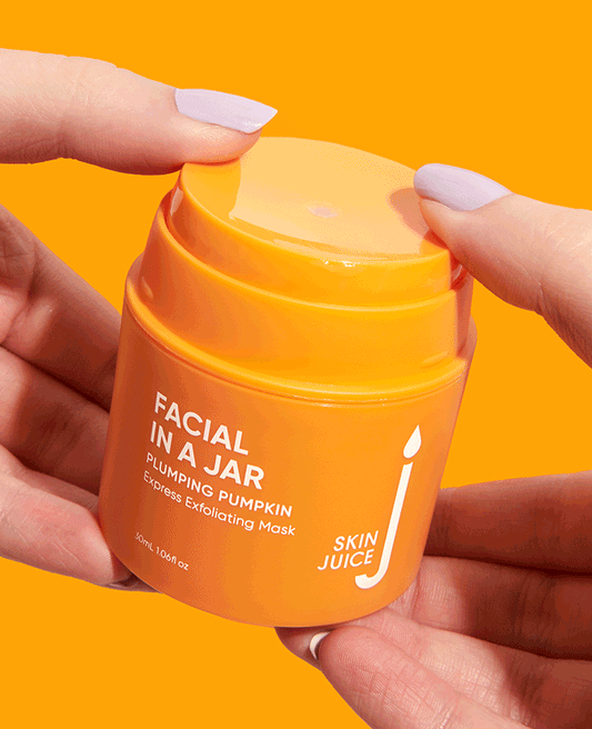Facial In A Jar - Plumping Pumpkin Express Exfoliating Mask