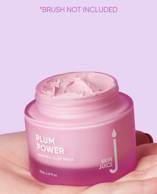 Plum Power Whipped Clay Mask